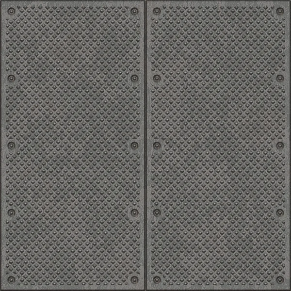 Metal Plate Seamless Texture Tile — Stock Photo, Image