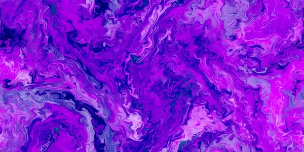 Fluid Art Texture Abstract Background Iridescent Paint Effect Liquid Acrylic — Stock Photo, Image