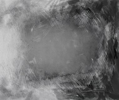 Sürtünme izleri ve felçlerle dokulu pis bir arka plan. Suluboya soyut resimleme.