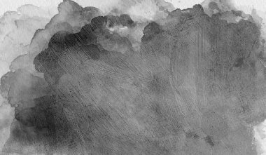 Sürtünme izleri ve felçlerle dokulu pis bir arka plan. Suluboya soyut resimleme.