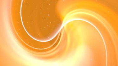 Beautiful abstract space background with light swirl. Illustration.