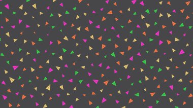 Farklı renkte uçak simgeleri yatay dalgalar halinde dizilmiştir. Görüntü.