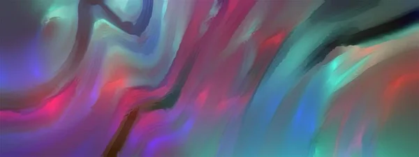 抽象涂刷笔划丙烯酸和水彩画 彩色纹理背景图 — 图库照片