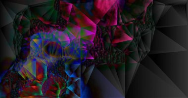 Beautiful blue-yellow background, abstract seamless pattern