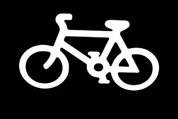 Bicycle abstract illustration — Stock Photo, Image