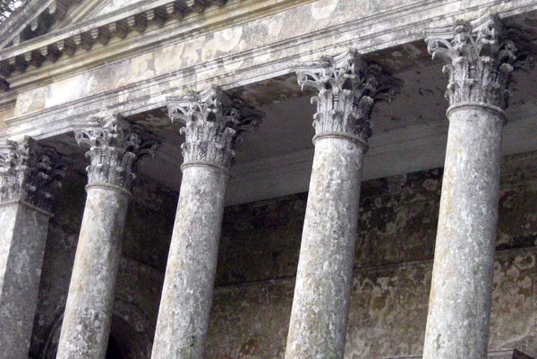 Columnas del Templo Romano — Foto de Stock