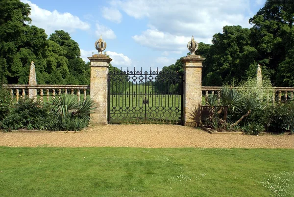 Wrought iron gate — Stock Photo, Image