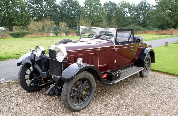 Oldtimers voor de veteraan klassieke — Stockfoto