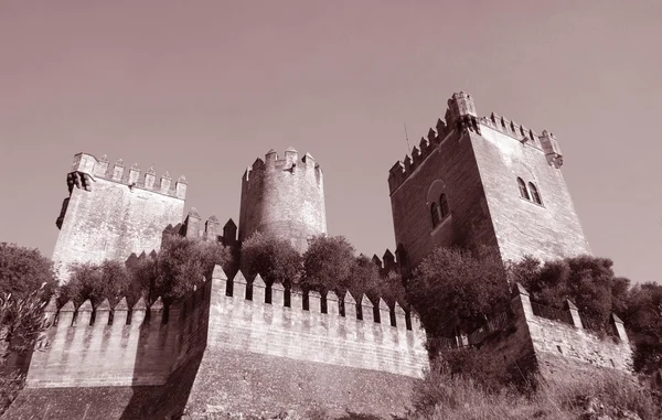 Castillo de almodovar del rio. almodovar schloss in cordoba, spanien — Stockfoto