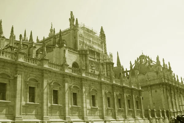 Kathedraal van Sevilla, Spanje. De kathedraal van Saint Mary van de stoel — Stockfoto