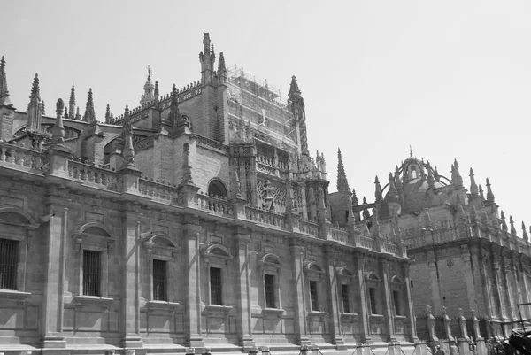 Kathedraal van Sevilla, Spanje. De kathedraal van Saint Mary van de stoel — Stockfoto