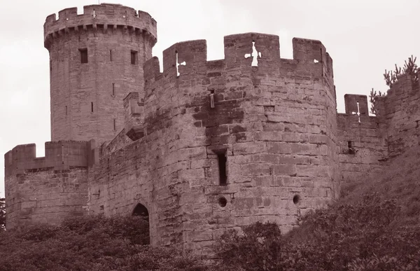 Warwick castle, England — Stockfoto