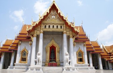 WAT benchamabophit. Mermer Tapınak, bangkok, Tayland