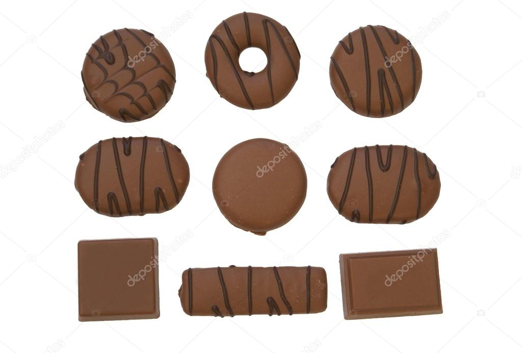 Chocolate and chocolate biscuits