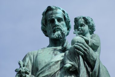 heykeller, saint joseph's hitabet, mount royal Katedrali, montreal, quebec, Kanada