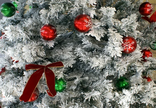 Ψιμύθια. Χριστούγεννα μπάλες. Χριστούγεννα διακόσμηση — Φωτογραφία Αρχείου