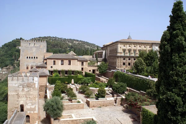 Alhambra, granada, Španělsko — Stock fotografie