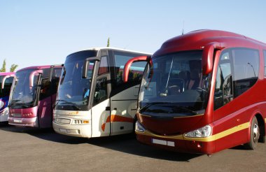 Buses. coaches clipart