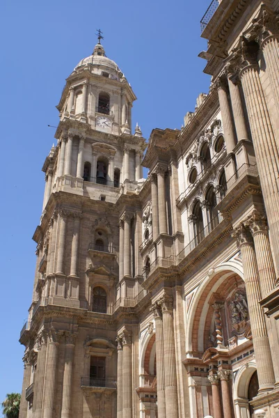 Malaga-katedralen, Andalusien, Spanien — Stockfoto