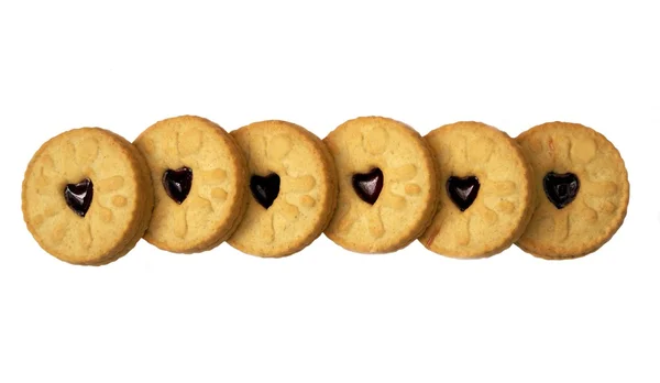 Biscuits à la confiture — Photo