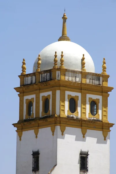 Kuppelturm, argentinischer Pavillon, Sevilla, Andalusien, Spanien — Stockfoto