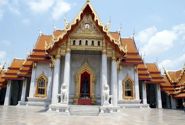 De marmeren tempel, Bangkok, Thailand — Stockfoto