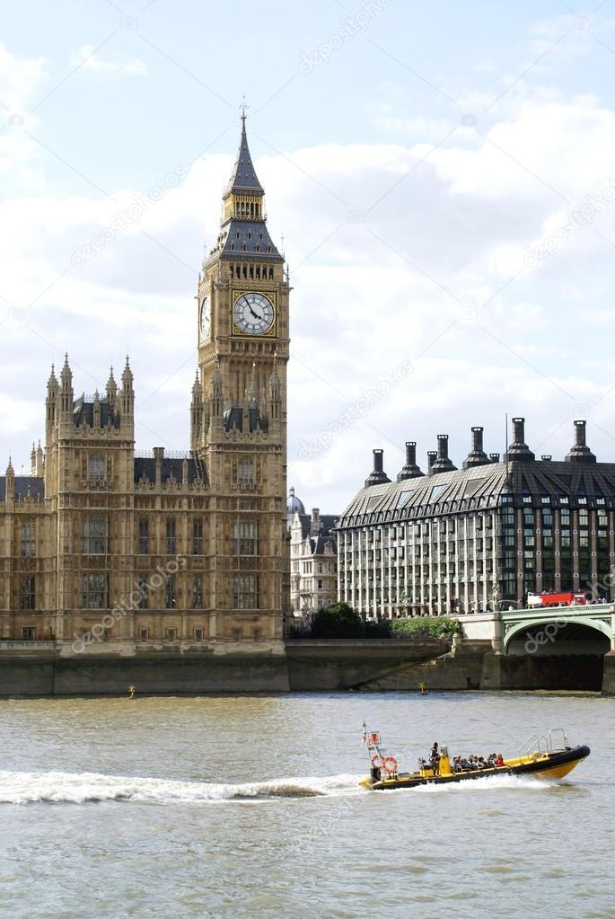 Big Ben, houses of parliament, Westminster, London, England