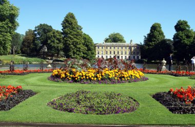 Kew gardens. Kew manzara, Londra, İngiltere