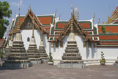 Stupa at Wat Pho, Bangkok, Thailand, Asia