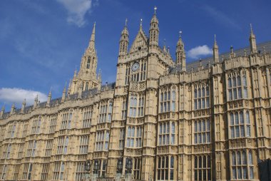 Westminster Sarayı. İngiliz Parlamentosu, Londra, İngiltere