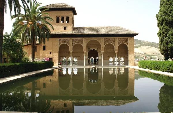 Alhambra, granada, Andalusien, Spanien — Stockfoto