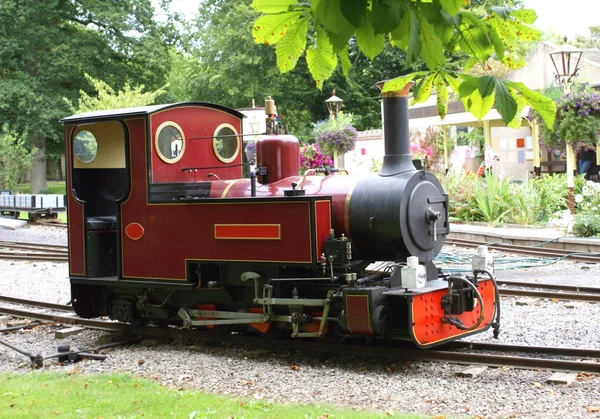 Tren de época en un ferrocarril, Inglaterra — Foto de Stock