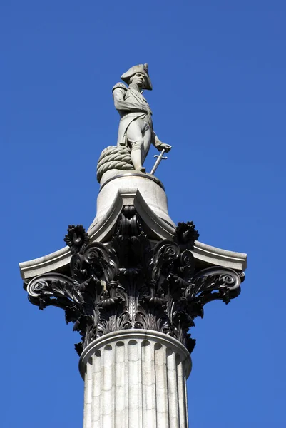 Columna de Nelson, Trafalgar Square, Londres, Inglaterra —  Fotos de Stock