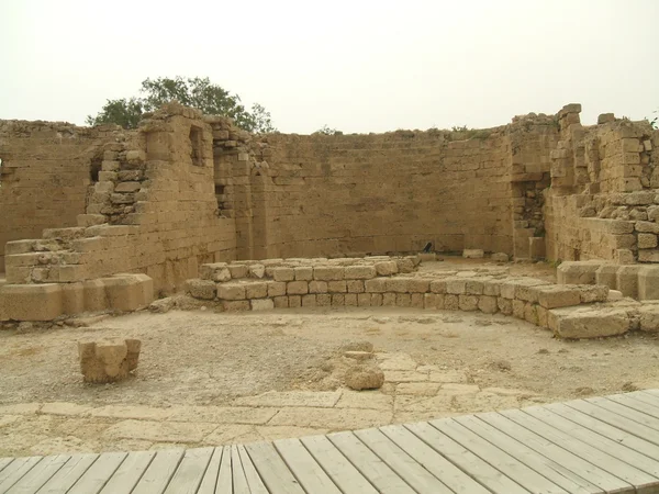 Romeinse ruïnes, Caesarea, Israël, Midden-Oosten — Stockfoto