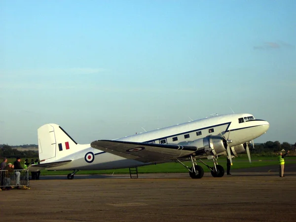 Aircraft in an airport — Stock Photo, Image