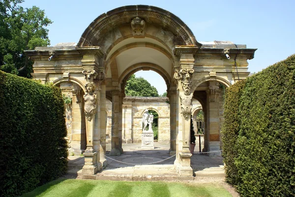 Italienische architektur, hever castle garden, kent, england — Stockfoto