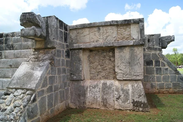 Venus-Plattform, der große Platz, chichen itza, Mexiko — Stockfoto