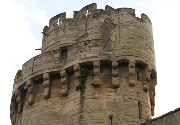 Kule, Warwick Castle, Warwickshire, İngiltere — Stok fotoğraf