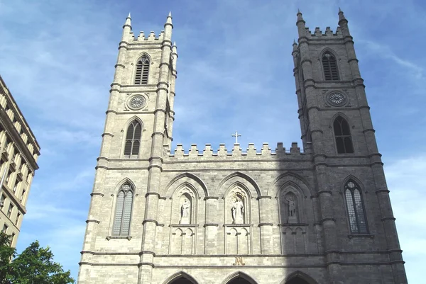 Basilica di Notre Dame, Montreal, Quebec, Canada — Foto Stock