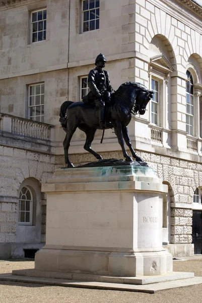 Pan Roberts Kandahar statua, Horse Guards Parade, Londyn, Anglia — Zdjęcie stockowe