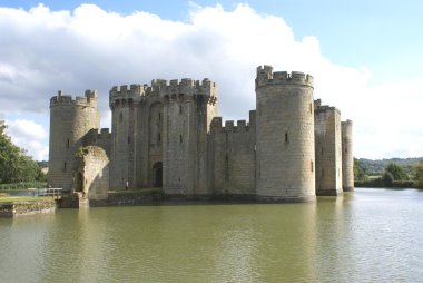 Bodiam Kalesi, ROBERTSBRIDGE, East Sussex, İngiltere