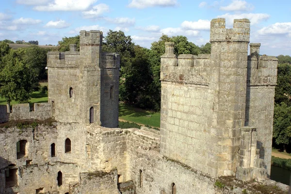 Zamek Bodiam, Robertsbridge, East Sussex, Anglia — Zdjęcie stockowe