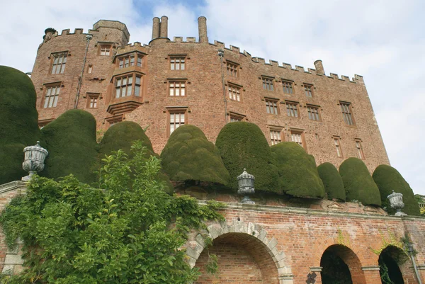 Powis Kalesi, Welshpool, Galler, İngiltere, Birleşik Krallık — Stok fotoğraf