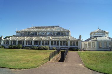 Sera, Kew Gardens, Kew manzara, Londra, İngiltere