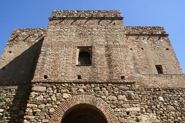 Alacazaba & Gibralfaro castle i malaga, Andalusien, Spanien — Stockfoto