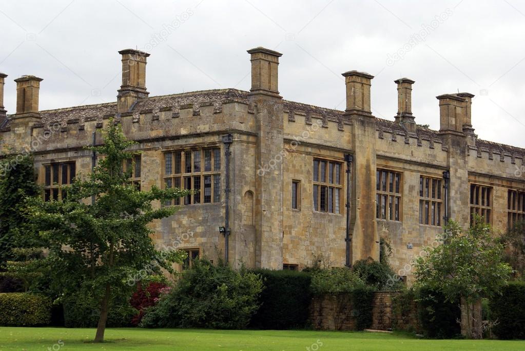 Sudeley castle facade, Winchcombe, Gloucestershire, England