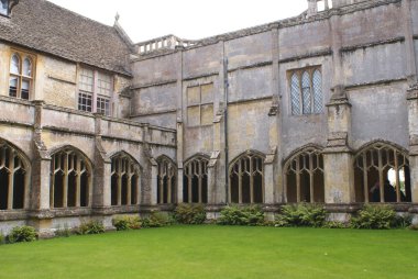 Anglo-Sakson abbey, Lacock, Wiltshire, İngiltere