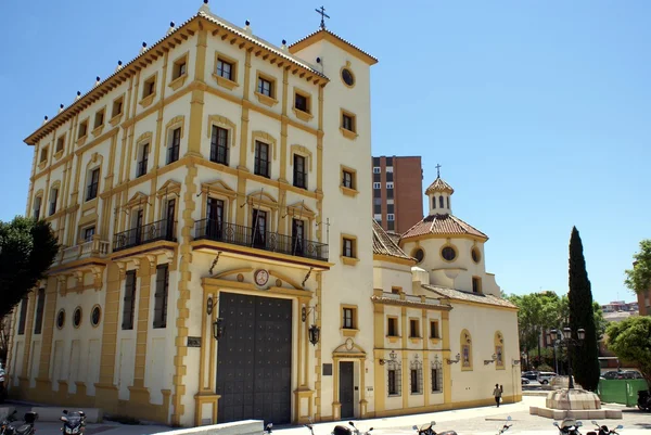 Pedro Szent egyház, Malaga, Andalúzia, Spanyolország — Stock Fotó