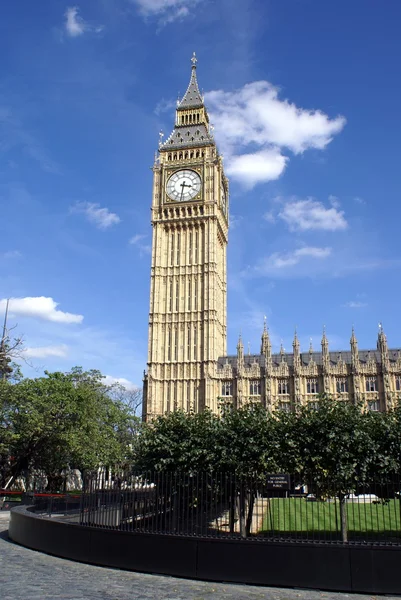 Big Ben clock tower, Westminster palace, London, England — Stock Photo, Image