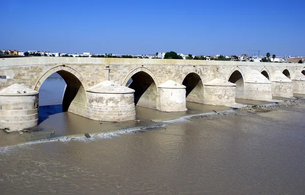Római híd Cordoba, Andalúzia, Spanyolország — Stock Fotó